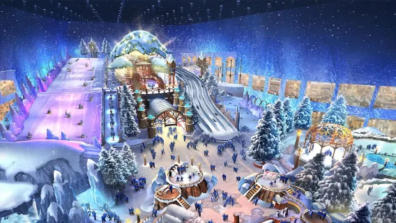Entrada al Snow Park de Abu Dabi [Visita autoguiada]