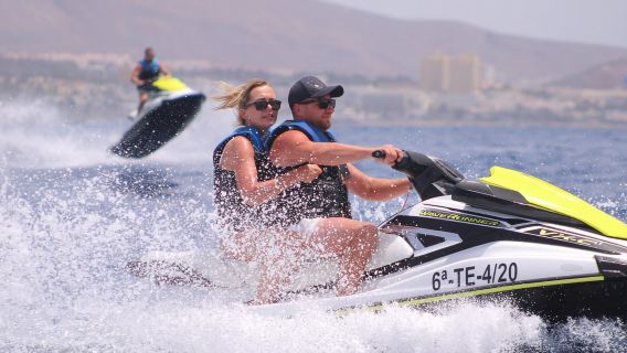 Tenerife: Ocean Pack Jet Ski and Yacht Whale Watching