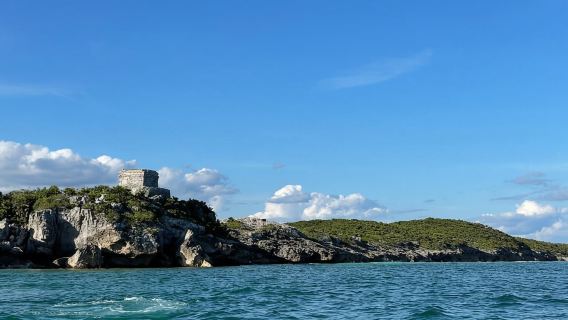 Tulum: Ruins by Boat, Swim with Turtles & Cenote Tour