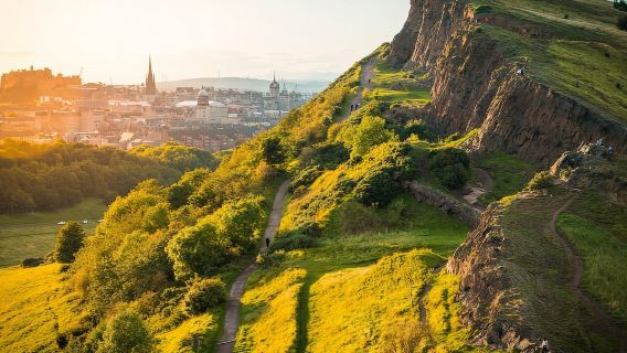 Edimburgo: tour in bici elettrica con viste panoramiche