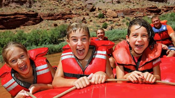 Fleuve Colorado : rafting d'une journée avec déjeuner barbecue