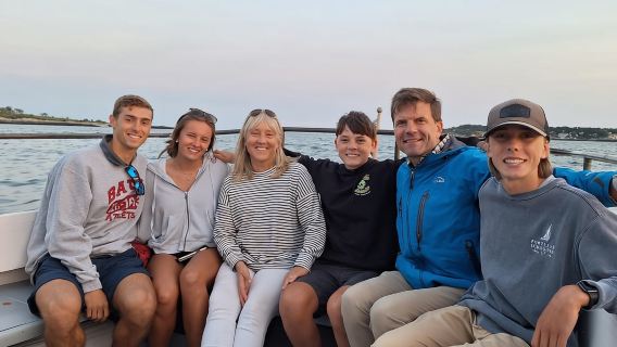 Portland: crucero al atardecer por el faro de la bahía de Casco