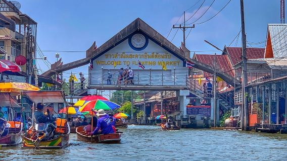 Bangkok: Chợ đường sắt Damnoen Saduak và Mae Klong