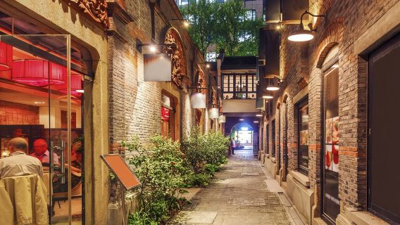 宝山港発着・日本語ガイド付き！クルーズ寄港地向け上海半日観光ツアー、新天地・外灘・南京東路・豫園を巡り、昼食込み