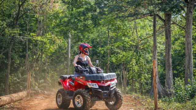 ภูเก็ต: ขับรถเอทีวีพร้อมจุดชมวิวทะเลลับและชิงช้า