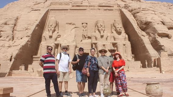 Abu Simbel temple in Aswan