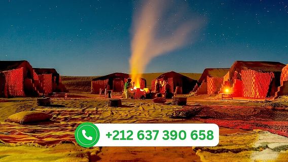 1 Night in desert Merzouga with Camel trek - Erg-Chebbi, Morocco