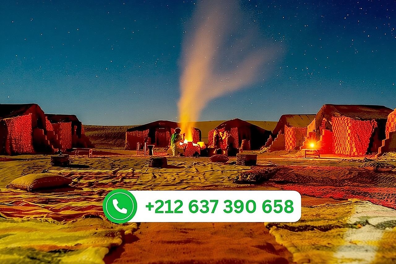 1 Night in desert Merzouga with Camel trek - Erg-Chebbi, Morocco