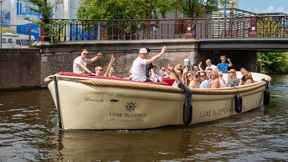 Private Canal Tour Haarlem, your private boat with a captain
