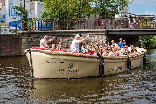 Private Canal Tour Haarlem, your private boat with a captain