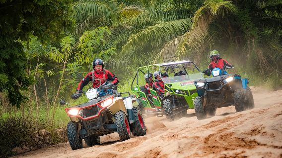 Tour para pilotos experimentados en Pattaya: 34 km de aventura en quad o buggy