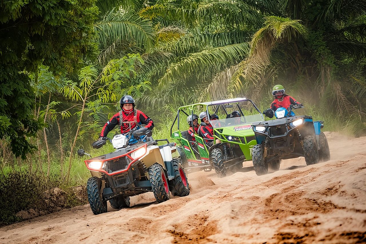 Experienced Riders Tour Pattaya 34km ATV or Buggy Adventure