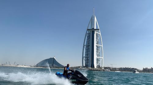 Dubai: Jet ski Adventure Rides Burj Al Arab, Burj Khalifa & Atlantis 6