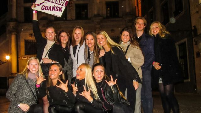 ทัวร์เที่ยวผับในกดานสค์พร้อมเครื่องดื่มฟรี