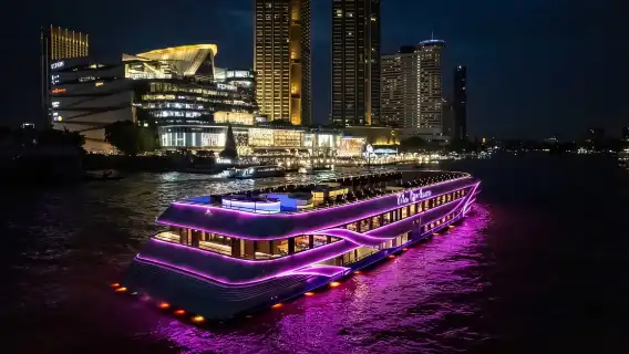 奧彼林號 The Opulence 夜遊湄南河【含豪華國際自助餐/爵士古典演出/湄南河壯麗夜景】