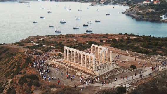 From Athens: Cape Sounion Day Trip at Sunset