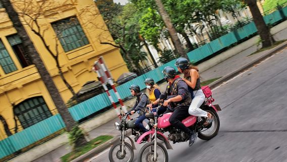 Hanoi Food, Culture, Sightseeing & Fun By Vintage Motorbike