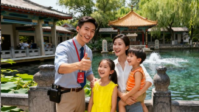 【錯峰出行◆14點集合】濟南趵突泉+大明湖景區+黑虎泉精華半日遊