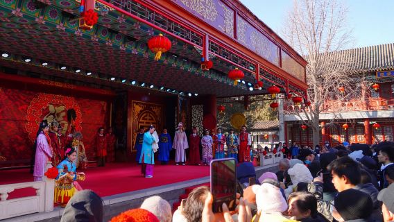 大観園（グランドビューガーデン）紅楼文化廟会＋頤和園ワンデーツアー【VIP専用車送迎】