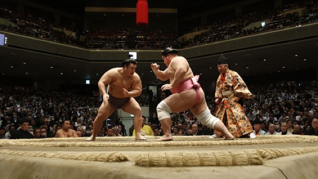 Esperienza di torneo di sumo di Osaka con biglietto per posto a sedere in poltrona