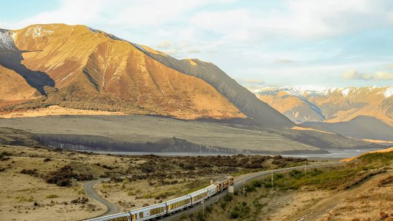 biglietto del treno panoramico alpino TranzAlpine a Christchurch, Nuova Zelanda 24652