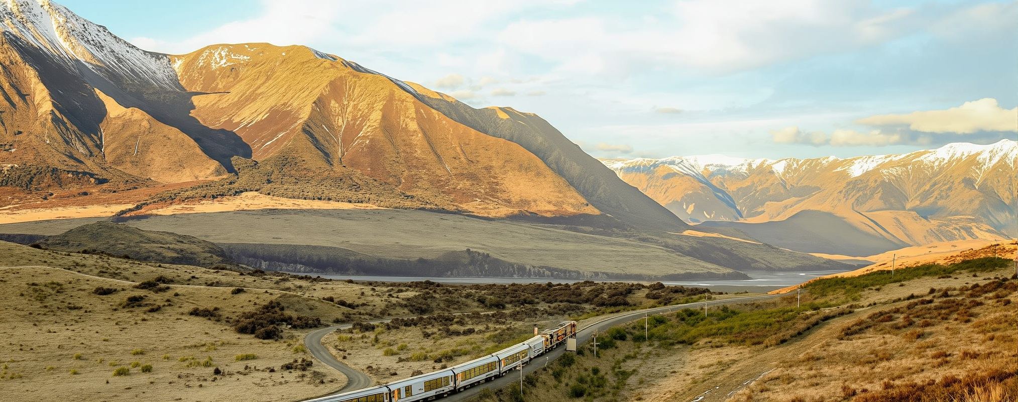 뉴질랜드 크라이스트처치 알파인 스케닉 트레인 기차표 24652