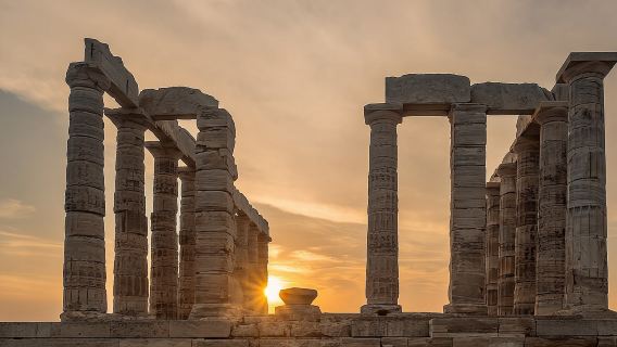 Cape Sounio Temple of Poseidon Half Day Private Tour