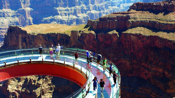 Skywalk Odyssey Grand Canyon helicopter tour from Las Vegas