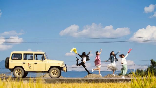 大理360度環海線純玩一日遊商務拼車6人團喜洲雙廊古鎮理想邦