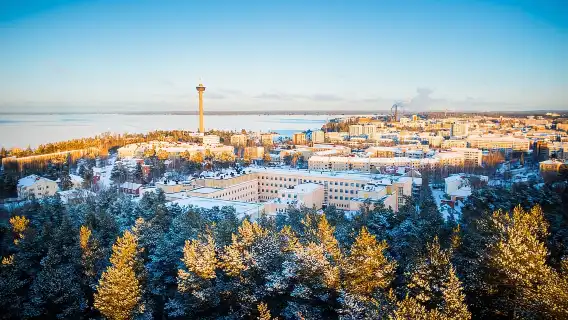 Pyynikki Observation Tower + Tampere Cathedral + Tampere City Main Library