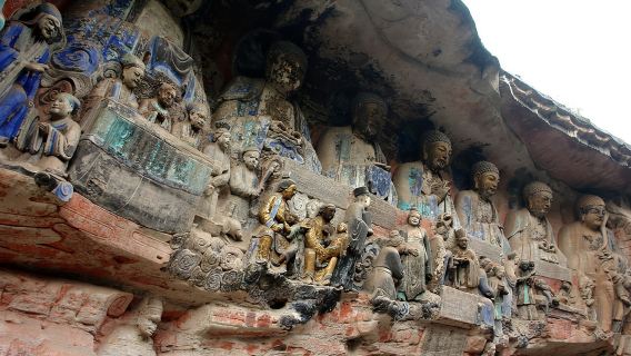 [Departing from Chongqing] Dazu Rock Carvings, Beishan Rock Carvings, Baodingshan Mountain - Chinese-speaking Group Day Tour