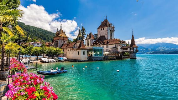 From Basel: Private Interlaken tour, Lake Brienz, Waterfalls