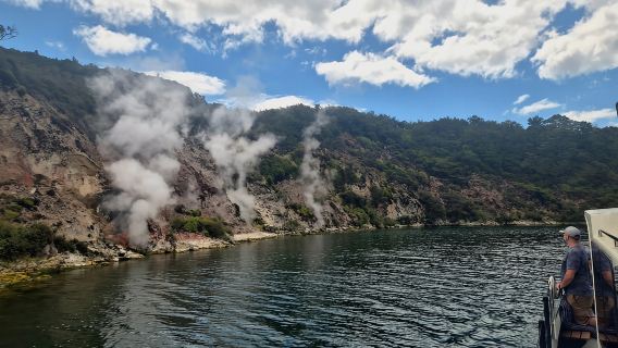 Waimangu: passeggiata nella valle vulcanica e crociera sul lago Rotomahana