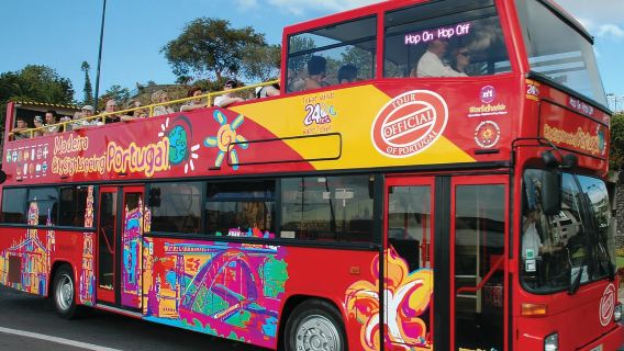 Funchal : visite touristique de la ville en bus à arrêts multiples