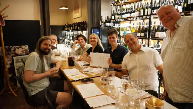 8-Tier Hungarian Wine Tasting in a Cozy Downtown Wine Bar