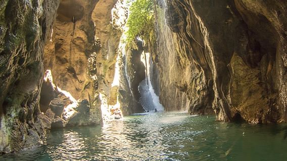 Snorkel trip to the Kourtaliotiko Waterfalls Plakias