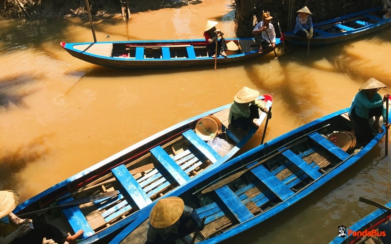 ホーチミン発着｜ミトー・メコン川 ジャングルクルーズ　半日ツアー｜日本語ガイド＆送迎＆ワニ釣り(餌やり)体験付き