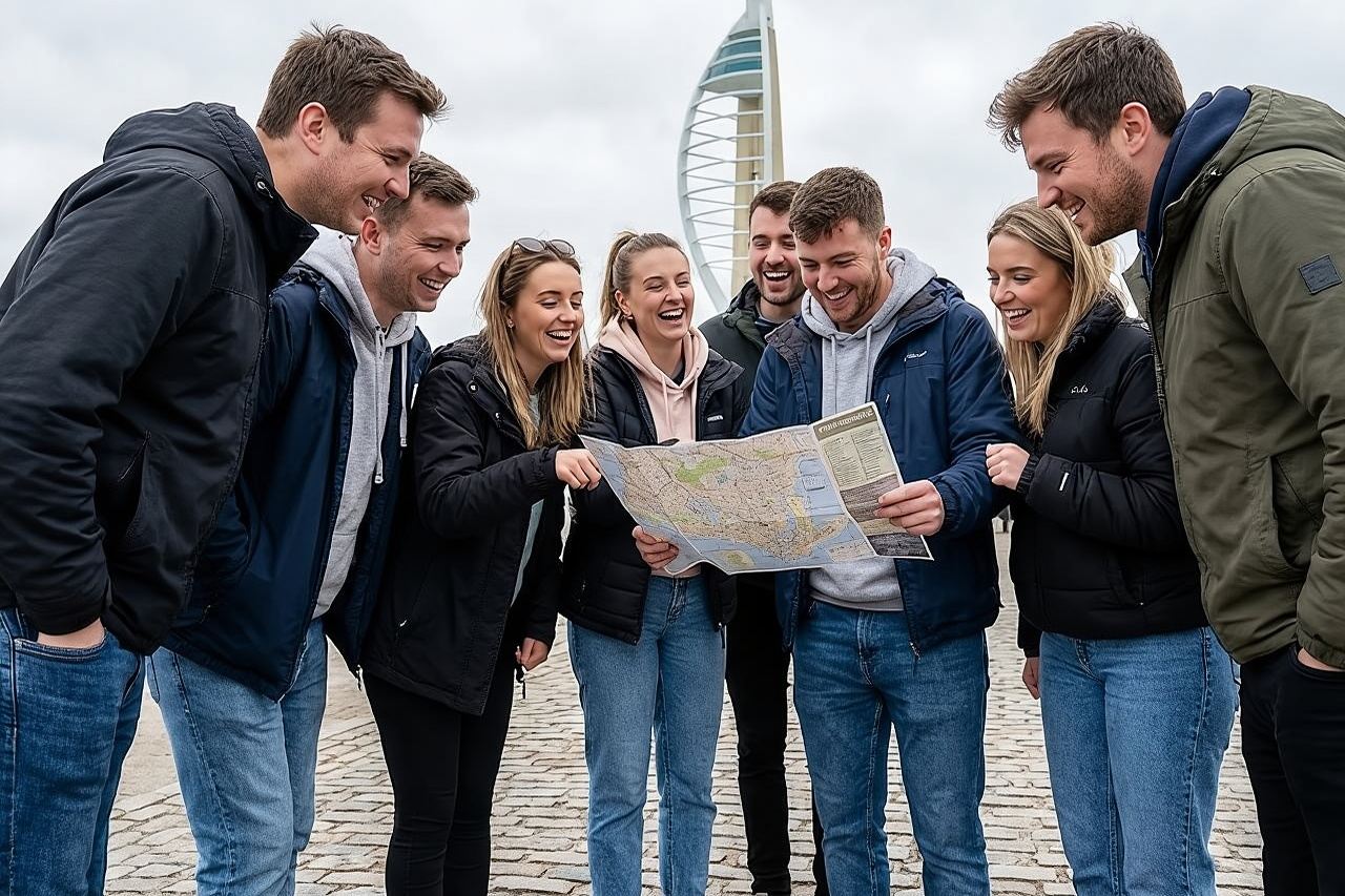 Una caccia al tesoro epica: la bella Portsmouth