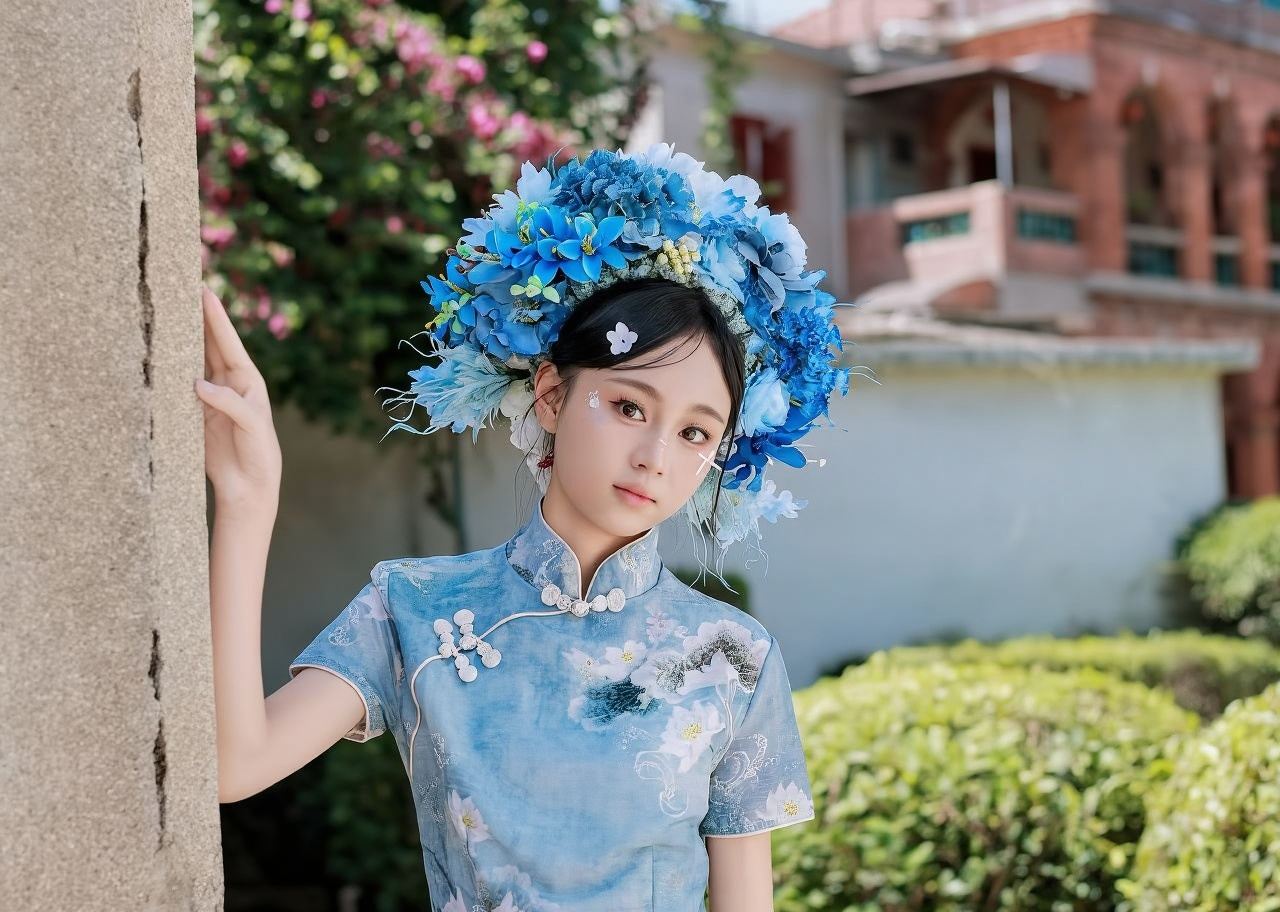 コロンス島漢服体験【衣装・メイク体験+素敵な簪花フォト+美しい多様な衣装+高品質サービス+高品質衣装】