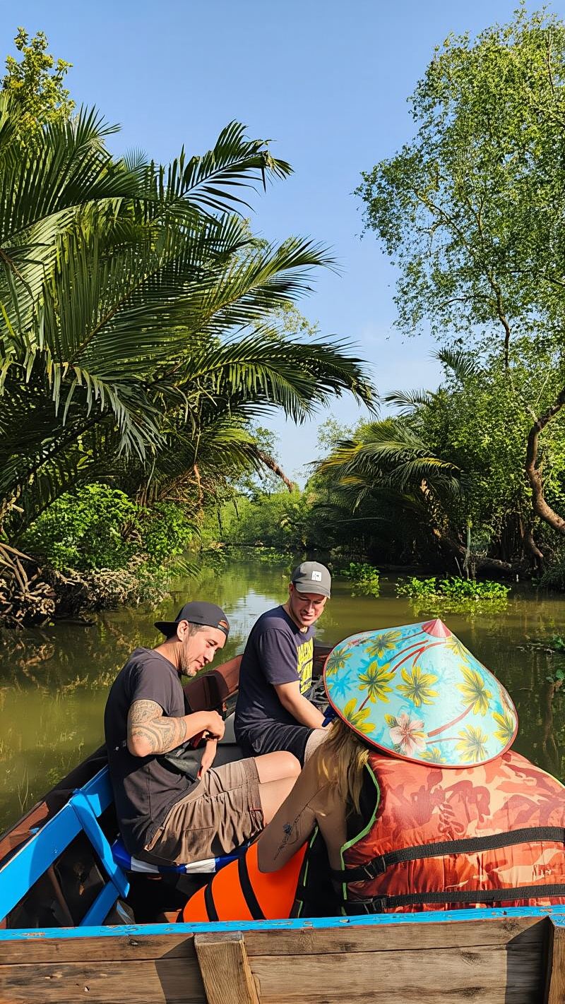 Can Tho: Authentic Mekong Life in the Afternoon.