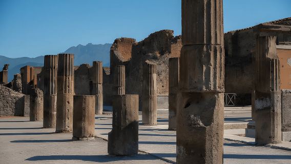De Salerno: Experiência Clássica Guiada em Pompeia