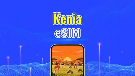 Kenia eSIM | 4G | Dagelijks/Totaal Datapakket | 1–30 dagen | 24-Uurs Facturering | QR-code