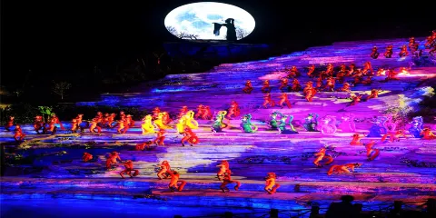 狐仙戶外音樂舞蹈表演(張家界市接送服務)