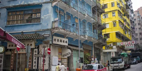 香港舊灣仔郵政局+藍屋半日遊【灣仔歷史文物徑+港式下午茶】