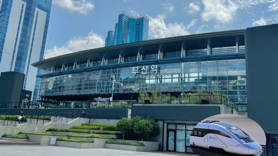 Korea KTX high-speed train Busan to Seoul one-way general seat train after 19:00