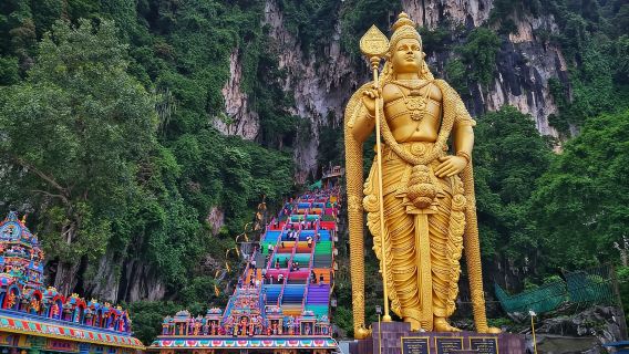 Excursion d'une demi-journée dans la banlieue de Kuala Lumpur aux Grottes de Batu - Option excursion matinale ou après-midi
