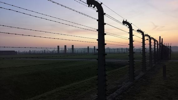 excursión de un día en tren desde Varsovia a Auschwitz y Cracovia con recogida y regreso.