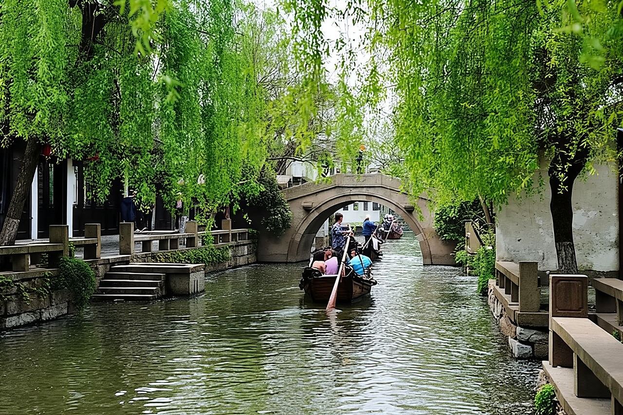 Privater Tagesausflug nach Tongli und Zhouzhuang, Wasserstadt, ab Suzhou