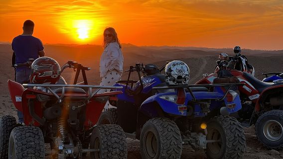 Full Package Agafay Desert, Quad Bike, Camel Ride and Dinner show