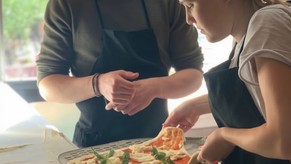 Pizza-Making Class at a Pizzeria in Naples